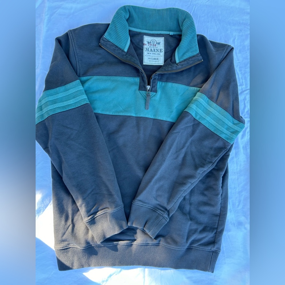 Maine New England men’s half zipper pullover
